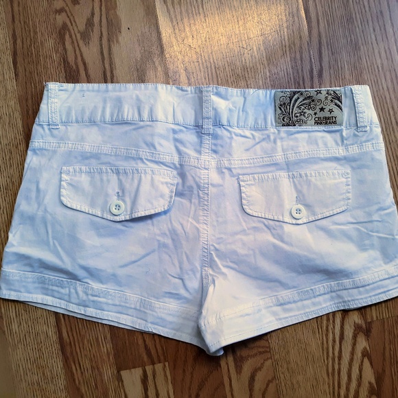CELEBRITY PINK JEANS WHITE SHORTS - Picture 2 of 4